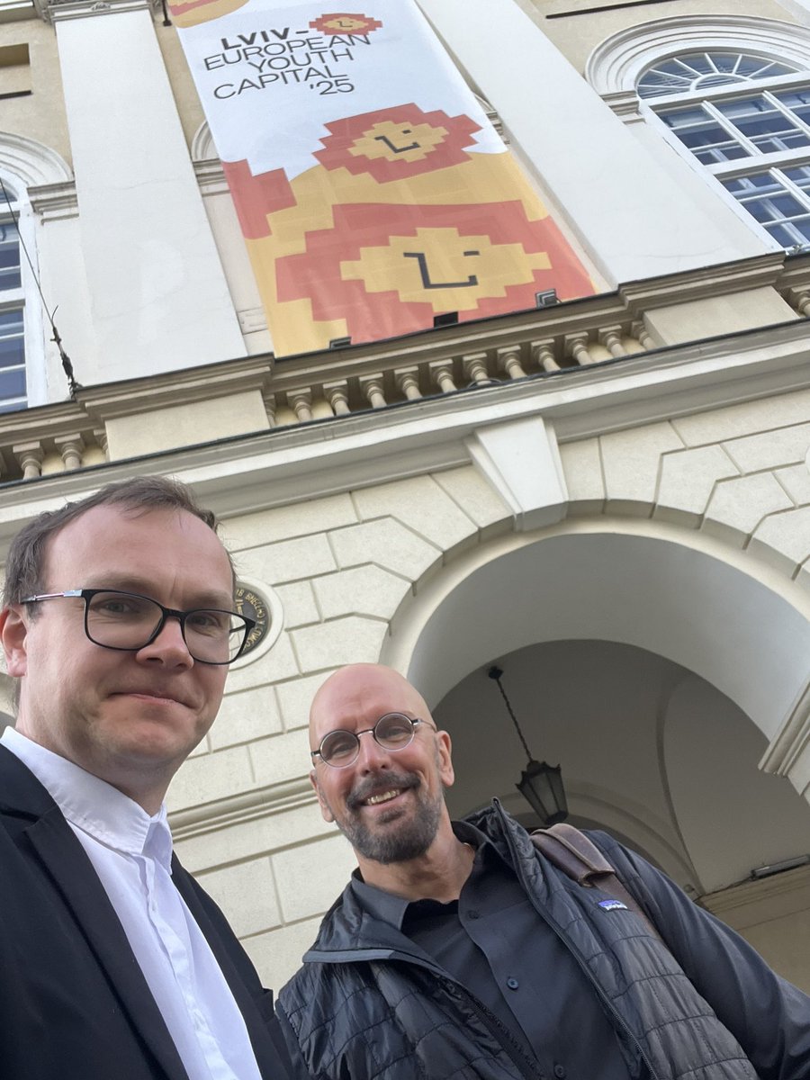 Great to see You <a href="/davefortier/">Dave Fortier</a> in Lviv 🇺🇦

See you soon 🤝