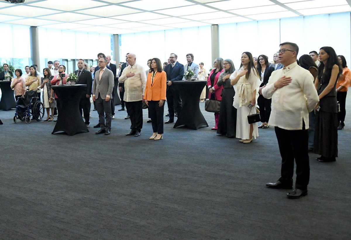 ➡️A la tarda, hem commemorat els 25 anys de relacions diplomàtiques amb una recepció institucional i un concert. Ha estat un moment emotiu, compartit amb la comunitat filipina d’Andorra, que juga un paper actiu i valuós a la nostra societat. 🇦🇩🇵🇭 #25Anys #AfersExteriors