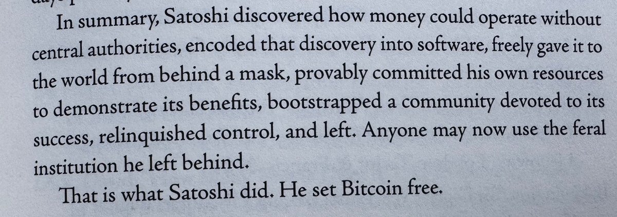 Nathan C. Perry (@nathancperry) on Twitter photo One of the greatest gifts a (likely solitary) human ever gave to other humans.
Cc: <a href="/resistancemoney/">Andrew M. Bailey</a>, <a href="/craigwarmke/">Craig Warmke</a>, & <a href="/NSmolenski/">Natalie Smolenski</a> One of the greatest gifts a (likely solitary) human ever gave to other humans.
Cc: <a href="/resistancemoney/">Andrew M. Bailey</a>, <a href="/craigwarmke/">Craig Warmke</a>, & <a href="/NSmolenski/">Natalie Smolenski</a>