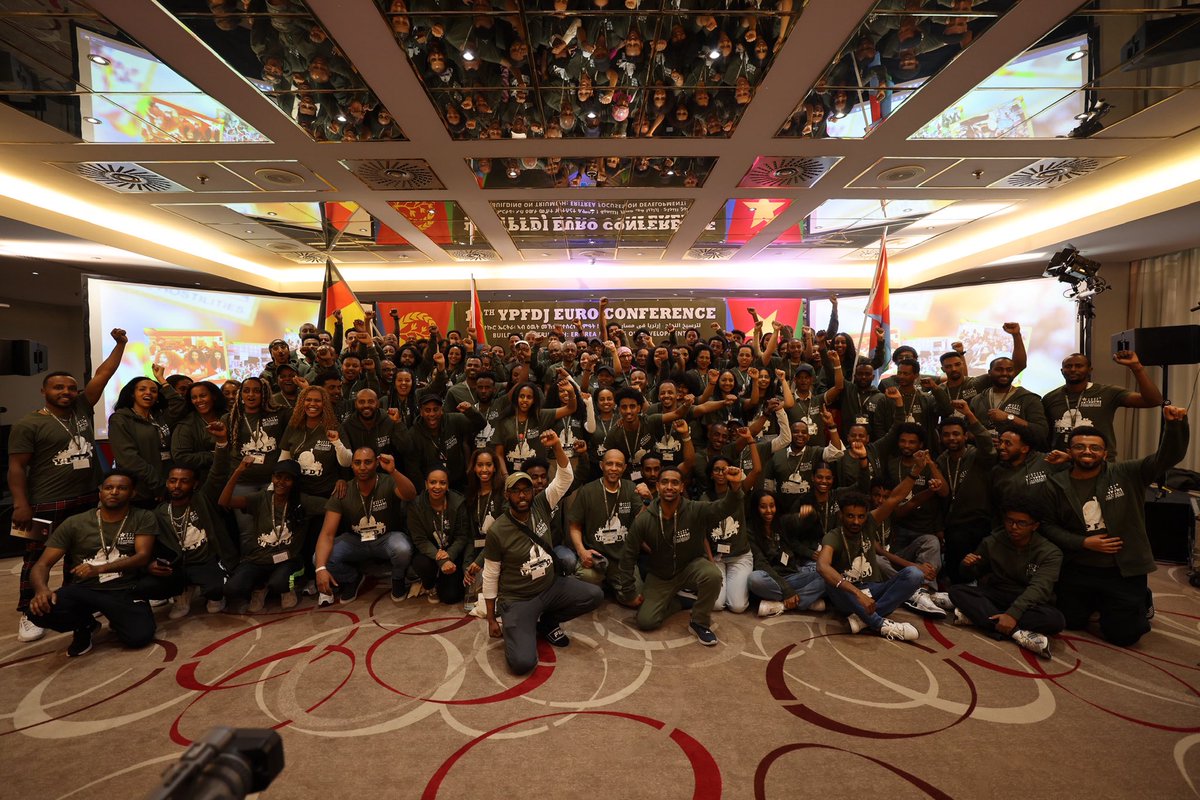 YPFDJGermany's tweet photo. Von spannenden Gesprächen bis zu unvergesslichen Momenten – danke, dass ihr die 19. YPFDJ Europa-Konferenz zu einem echten Highlight gemacht habt! Eritrea geht vorwärts mit Entwicklung, und wir sind dabei, den gleichen Weg zu gehen. 🇪🇷 https://t.co/Ttp7V0O0Fo