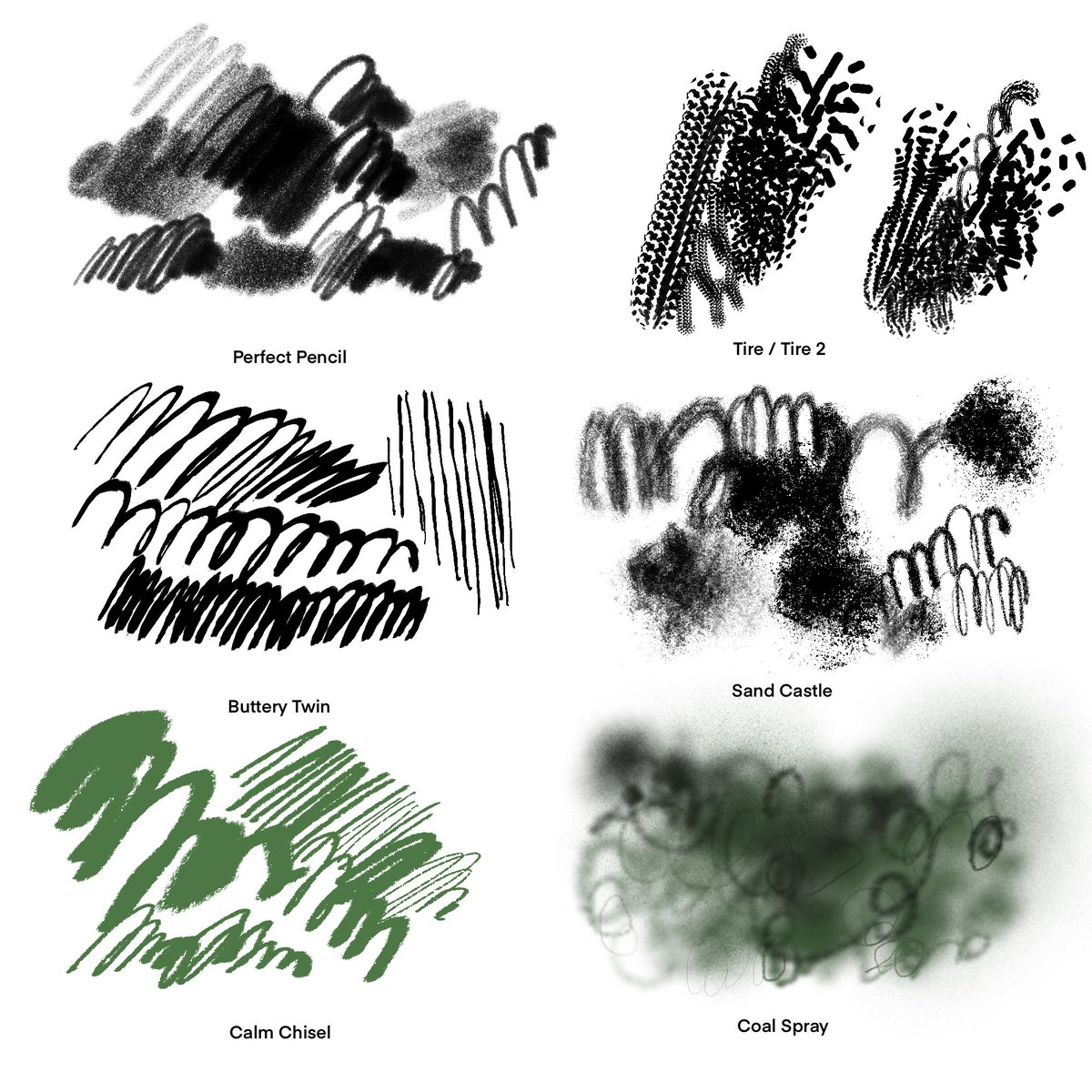 brushies_io's tweet photo. some of my personal fav #procreatebrush sets on the site https://t.co/9tGulUt07k