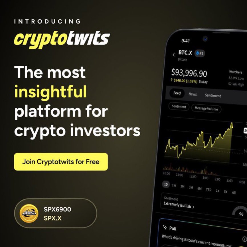 Project AEON (@projectaeon3333) on Twitter photo 🚨 CALLING ALL AEONS 🚨
time to flip the stock(twits) market.
between now and May 25, help $SPX claim the ichiban numba one spot on <a href="/Stocktwits/">Stocktwits</a> - and unlock a 2M impression prize - by:
💹 following + adding $SPX to your Stocktwits watchlist👇
stocktwits.com/symbol/SPX.X
we’ll 🚨 CALLING ALL AEONS 🚨
time to flip the stock(twits) market.
between now and May 25, help $SPX claim the ichiban numba one spot on <a href="/Stocktwits/">Stocktwits</a> - and unlock a 2M impression prize - by:
💹 following + adding $SPX to your Stocktwits watchlist👇
stocktwits.com/symbol/SPX.X
we’ll