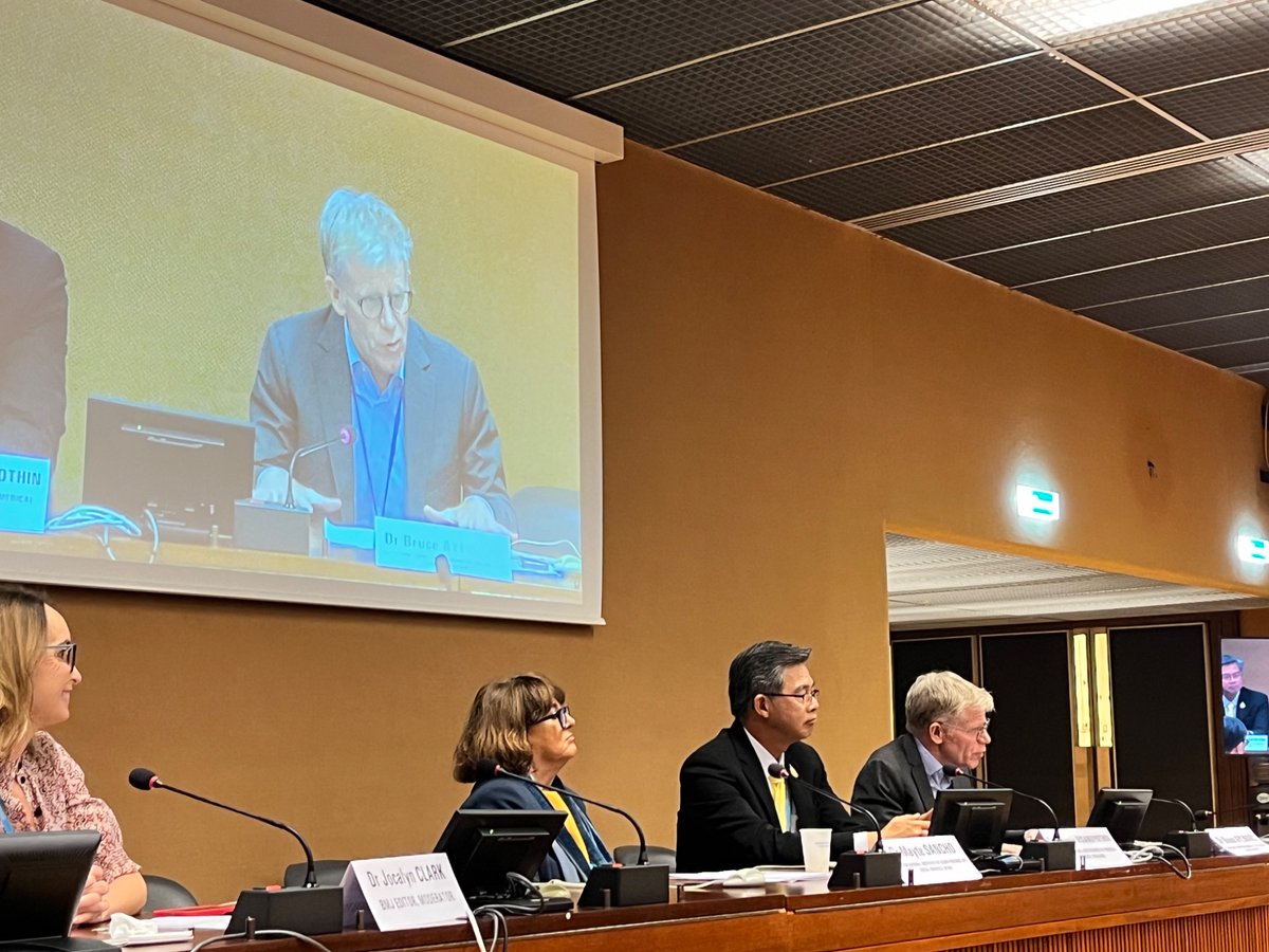 A productive &amp; thoughtful discussion on investments in #HealthyAgeing at  #WHA78 on  «Accelerating impact of the UN Decade of Healthy Ageing 2021 - 2030 » with Ministers  and DG’s from Qatar, Republic of Korea, Japan, Finland, Spain, Thailand.