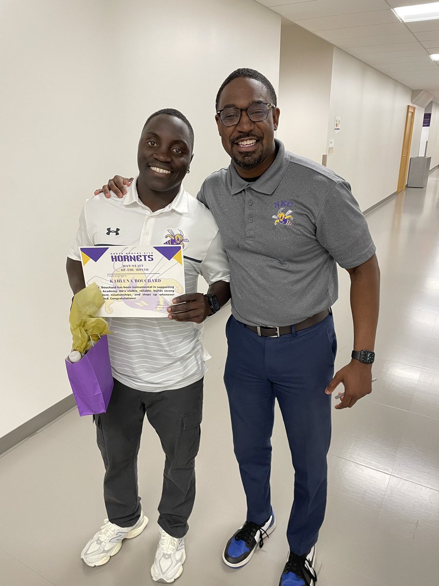 Keith Jones E.d. D. (@drjonrs) on Twitter photo Congratulations Mr. Kahluna Bouchard for being named Staff of the month for May! <a href="/NorthtownNews/">Northtown News</a> <a href="/NKCSchools/">NKC Schools</a> <a href="/N2SportsNKCHS/">Northtown Hornet Sports</a> Thanks for being a rockstar! ๐ช๐พ Congratulations Mr. Kahluna Bouchard for being named Staff of the month for May! <a href="/NorthtownNews/">Northtown News</a> <a href="/NKCSchools/">NKC Schools</a> <a href="/N2SportsNKCHS/">Northtown Hornet Sports</a> Thanks for being a rockstar! ๐ช๐พ
