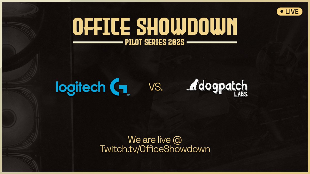 Office Showdown (@officeshowdown) on Twitter photo Rocket League is kicking off! 🚗
After the server issues last week, the skies are clear and we're seeing <a href="/LogitechG/">Logitech G</a> take on <a href="/dogpatchlabs/">Dogpatch Labs</a>! ⚽️
Live 👉 twitch.tv/officeshowdown Rocket League is kicking off! 🚗
After the server issues last week, the skies are clear and we're seeing <a href="/LogitechG/">Logitech G</a> take on <a href="/dogpatchlabs/">Dogpatch Labs</a>! ⚽️
Live 👉 twitch.tv/officeshowdown