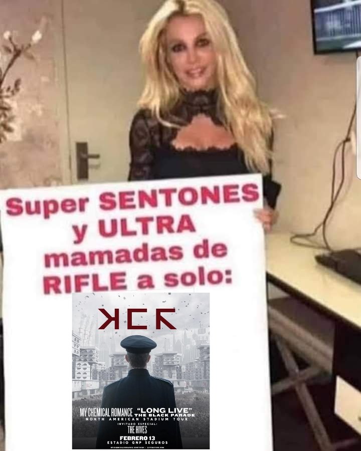 Britt_Gierszal's tweet photo. MY CHEMICAL ROMANCE VIENE A MÉXICO ASÍ QUE: https://t.co/5l8NP4s4NR