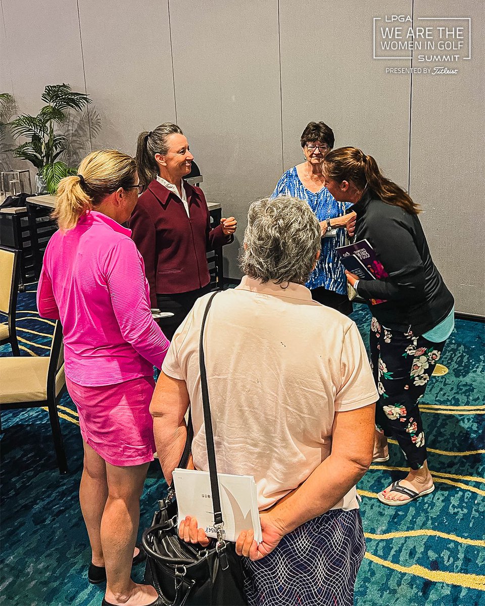 Building connection. Growing the game. 💚⛳️

<a href="/LPGA_Pros/">LPGA Professionals</a> and <a href="/LPGAAmateurs/">LPGA Amateur Golf Association</a> are just one part of the larger golf community—but when we come together through Women’s Golf, we create meaningful bonds that inspire and grow the game for everyone #wigstitleist