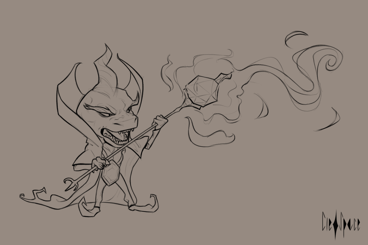 cleo_space's tweet image. Funny evil mage dinosaur with complexes
I really like this updated design by Nicholas Kole &amp;lt;3
#spyro #SpyroReigintedTrilogy