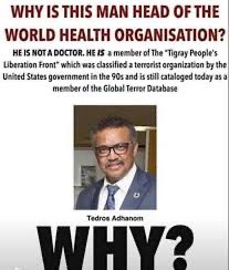 <a href="/gaye_gallops/">♦️GAYE GALLOPS♦️</a> That sounds delicious! Not only did U.S. tax payers fund WHO disproportionately more than any other country but why fund NWO organization headed by Ethiopian terrorist? Why give WHO the authority to mandate experimental vaccines and other drugs without our consent? Good riddance!