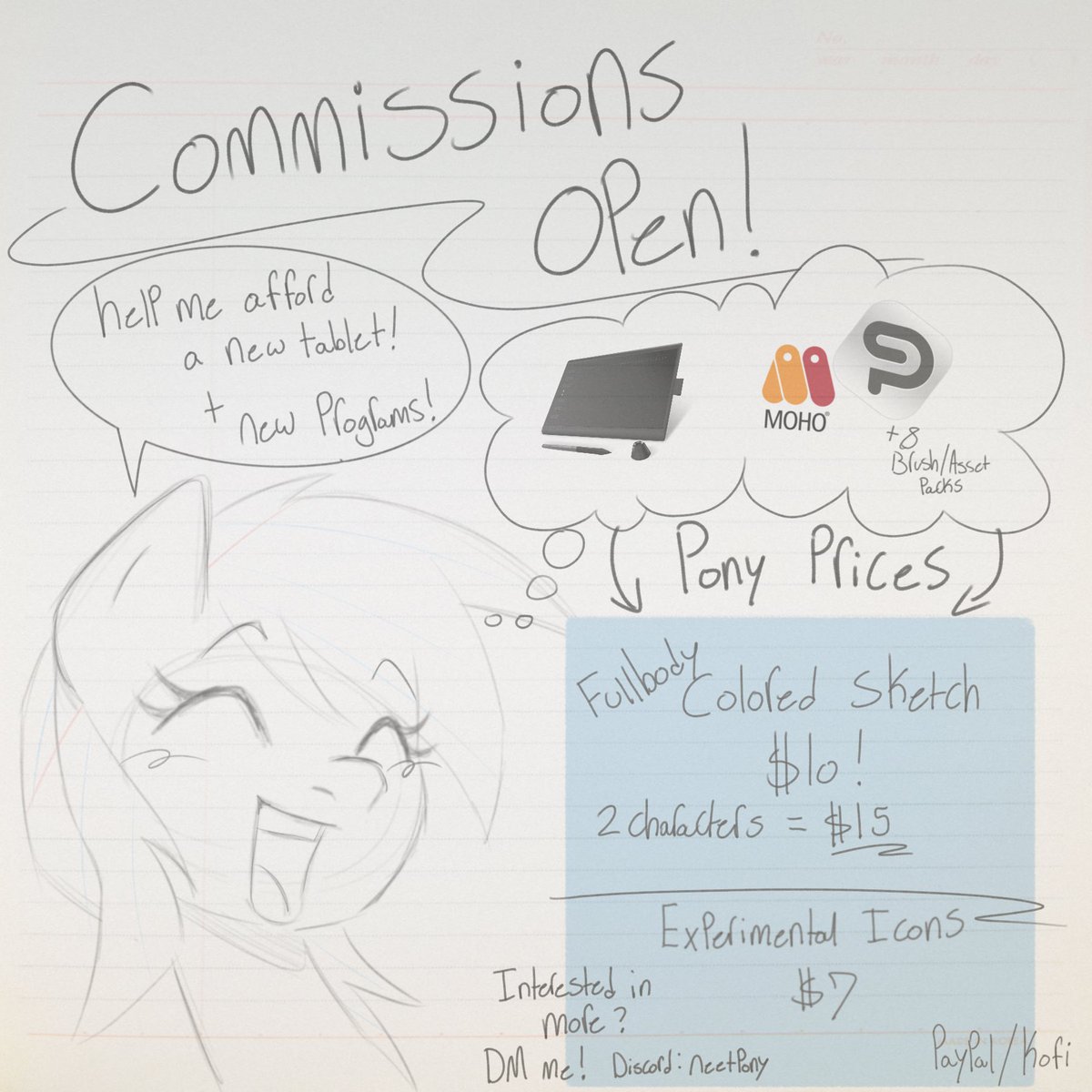 paperrmare's tweet image. opening up again ! :) 
if you have issues contacting me, comment! (i think my dms are broken here)