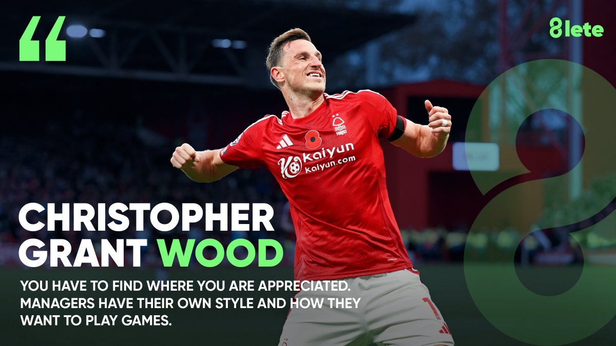 From working as a delivery boy in New Zealand to scoring on Premier League nights, Chris Wood’s journey is pure grit. He chased the dream through struggles, silence, and sacrifice - proof that perseverance always finds the net. #8lete #DreamChaser