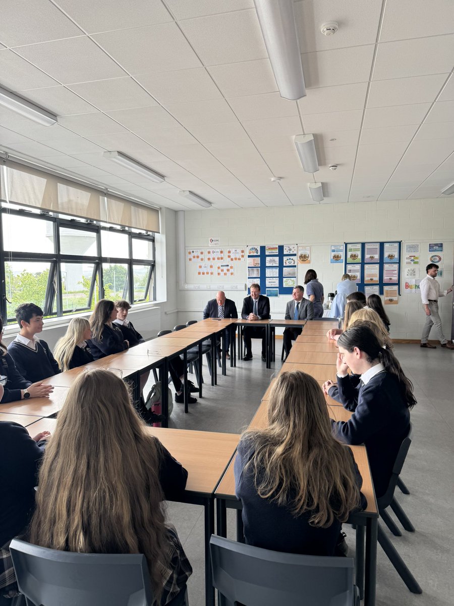 Glenart College, Arklow (@glenartcollege) on Twitter photo We were delighted to have <a href="/OCallaghanJim/">Jim O'Callaghan TD</a>, Minister for Justice, & <a href="/malcolmbyrne/">Malcolm Byrne 🇮🇪 🇪🇺 🇺🇦</a>, TD for Wicklow/Wexford, visit our school today. They got to see the range of facilities we have on offer, before a Q&A took place with Politics & Society students & members of our Student Council. We were delighted to have <a href="/OCallaghanJim/">Jim O'Callaghan TD</a>, Minister for Justice, & <a href="/malcolmbyrne/">Malcolm Byrne 🇮🇪 🇪🇺 🇺🇦</a>, TD for Wicklow/Wexford, visit our school today. They got to see the range of facilities we have on offer, before a Q&A took place with Politics & Society students & members of our Student Council.