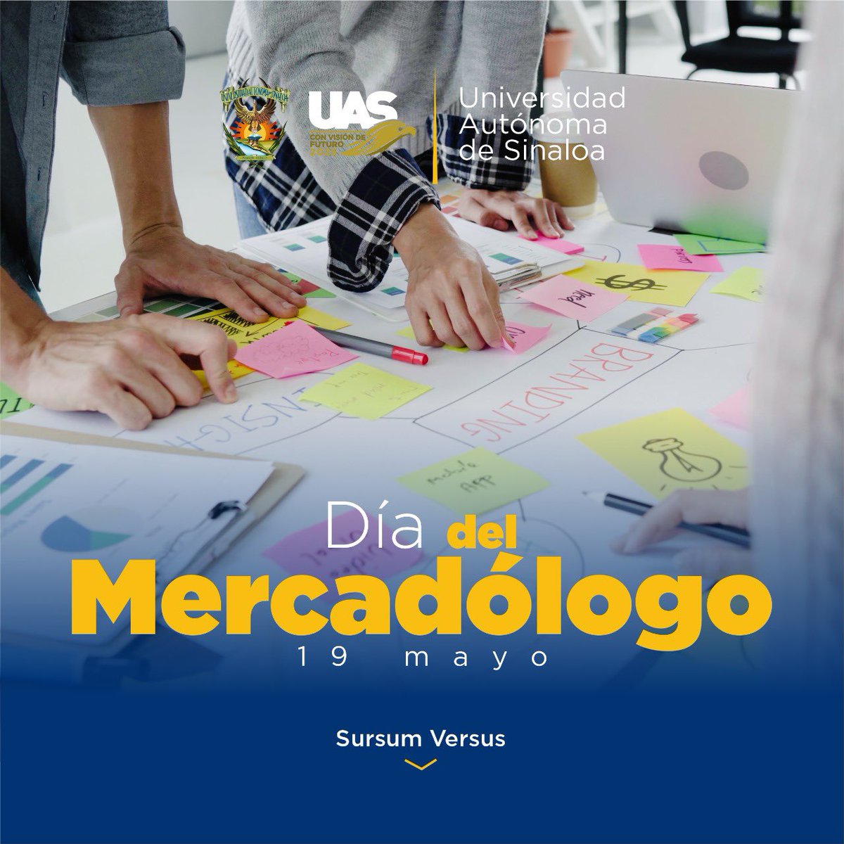 uasoficialmx's tweet photo. ¡Felicidades a las y los Mercadólogos de nuestra universidad! Su creatividad y estrategias innovadoras son clave para el éxito en un mundo en constante evolución.
#OrgulloUAS #MercadotecniaUAS #ExcelenciaAcadémica https://t.co/gB8WbnjE7S