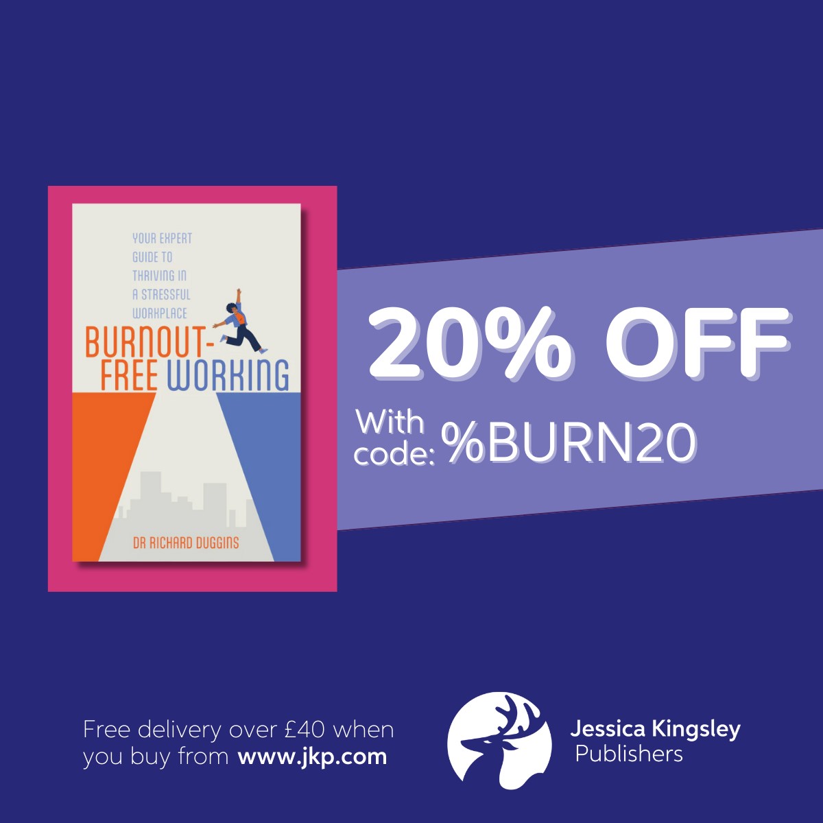 Burnout creeps in. Often unnoticed.

In this blog from my new book Burnout-Free Working, I share 3 early warning signs you're heading for the Burnout Cliff. And how to step back.

Read it here:

blog.jkp.com/2025/05/3-sign…

It's now back in stock after selling out in 24hrs!

#Burnout