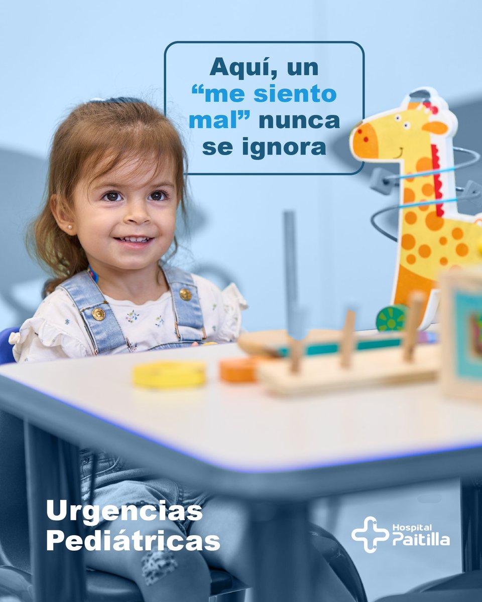 Enfermarse asusta.
 Pero ser atendido con una sonrisa y calma, lo cambia todo.
🩺 Urgencias Pediátricas en Hospital Paitilla: atención que abraza.
#HospitalPaitilla #UrgenciasConCuidado #PediatríaConCalidez
