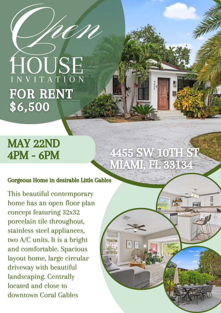 Don’t Miss This Miami Gem – Open House This Week!