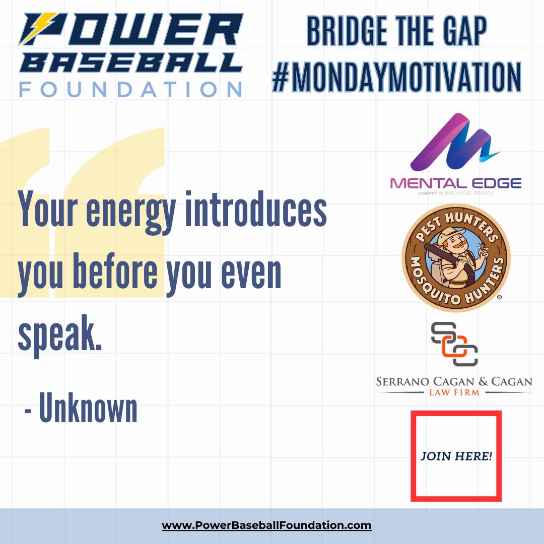 #MondayMotivation ⚡️🔥

Your energy introduces you before you speak.

Are you lifting others up or dragging them down?

1️⃣ Check your presence
2️⃣ Lead with purpose
3️⃣ Stay consistent

If you couldn’t speak, what would your energy say?

#BringTheEnergy #MindsetMatters