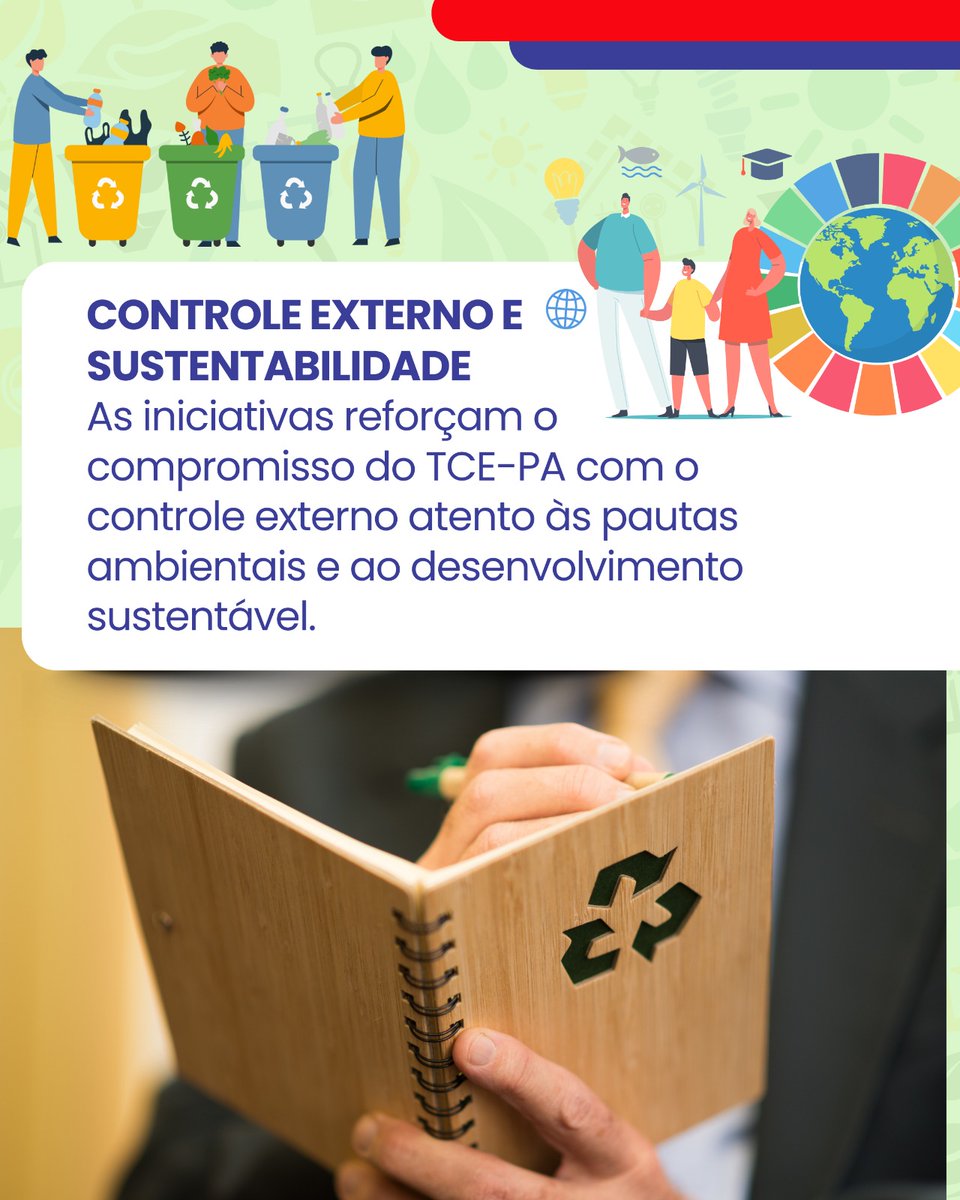 tcepadigital's tweet photo. Belém será palco da próxima Cop30, e o #TcePa já está fazendo sua parte. Como órgão de controle externo, nosso papel vai além da fiscalização: promovemos transparência, orientamos gestores com o objetivo de que os recursos destinados ao meio ambiente sejam aplicados corretamente. https://t.co/2Qq51VWhYX