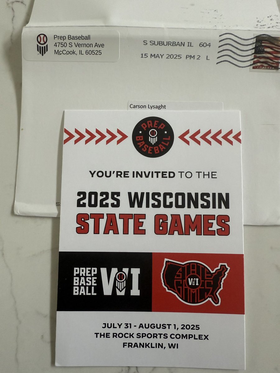 Carson Lysaght (@carsonlysaght) on Twitter photo Thank you to <a href="/PrepBaseballWI/">Prep Baseball Wisconsin</a> for the invite to state games excited to competeโ๏ธ Thank you to <a href="/PrepBaseballWI/">Prep Baseball Wisconsin</a> for the invite to state games excited to competeโ๏ธ