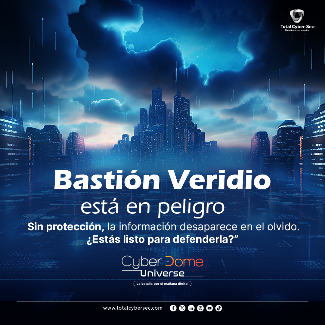 totalcybersec's tweet image. Tu información puede caer en las manos equivocadas. ¿Tienes una estrategia contra la pérdida de datos? 🔒Visita www.totalcybersec.con y conoce #Cyberdome #DataProtect