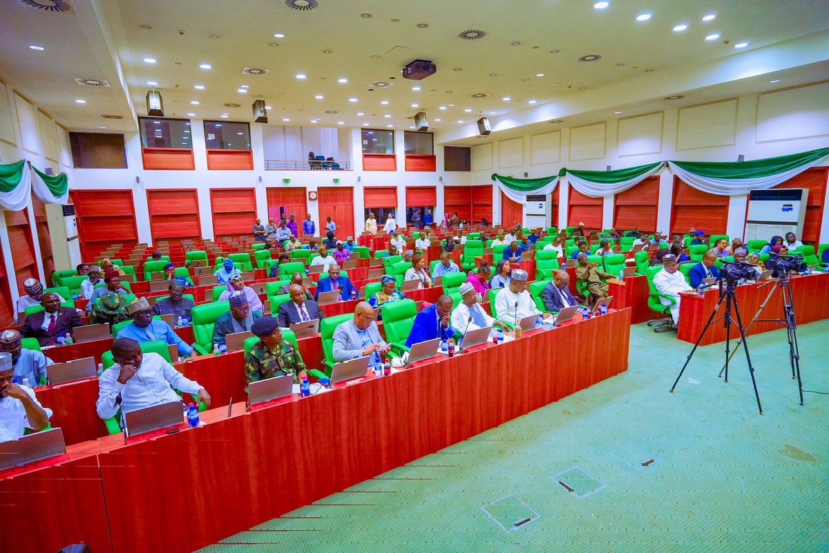 BTOofficial's tweet photo. Today, at the National Assembly, I appeared before the Joint House Committee On Alleged Cases Of Certificate Racketeering, chaired by Hon. Abubakar H. Fulata, where I shed light on the great potentials of our automation drive in the Ministry to enhance operations and national security, especially in blocking loopholes that have gone on to become a great disservice to the nation.