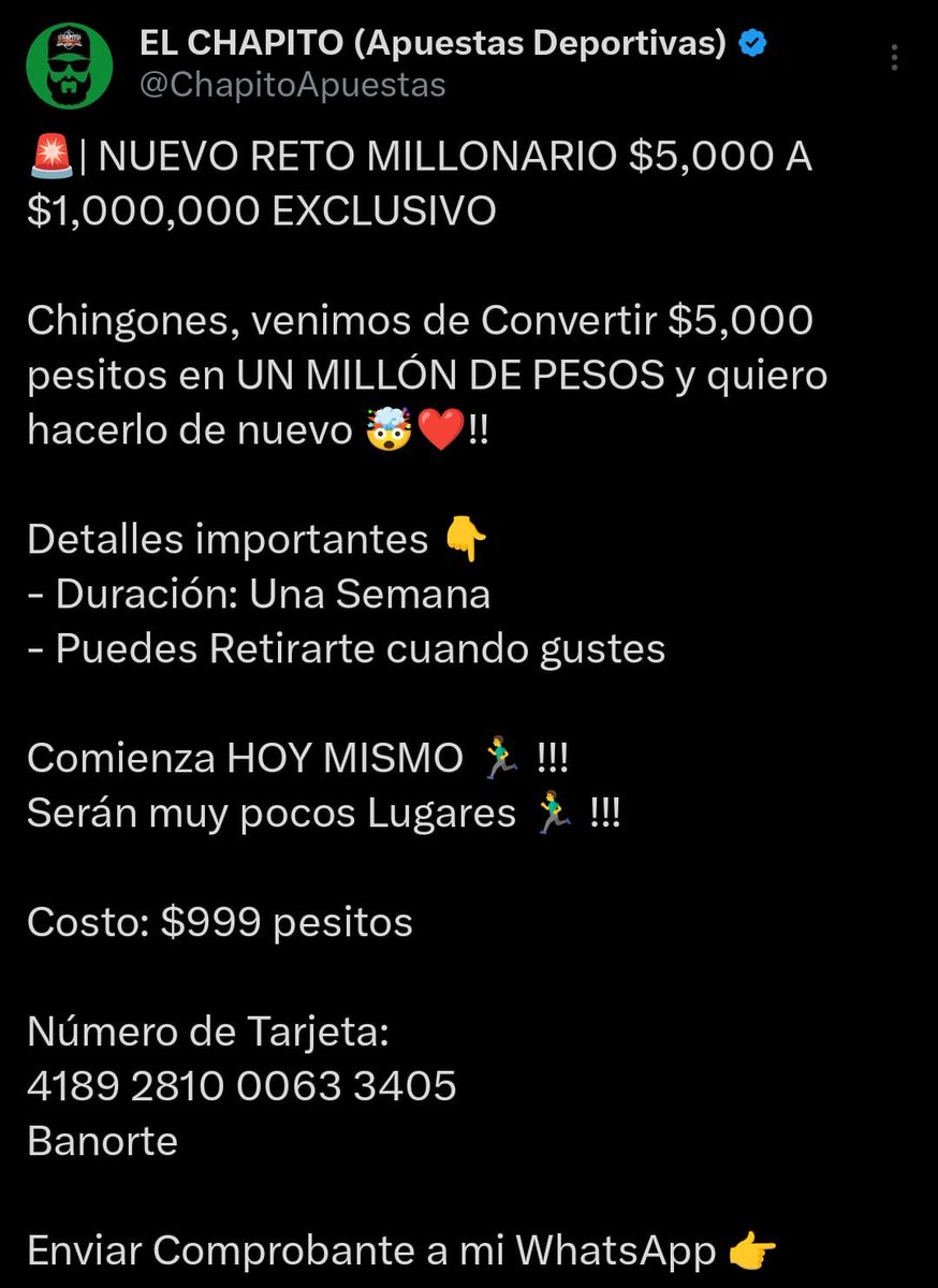 reypicks1_'s tweet photo. 🔥💣 ¿VAN A QUERER EL NUEVO RETO DEL CHAPITO? 😏💰

💸 TIENE UN COSTO DE $999 MXN con él...

¿QUIÉNES SE VAN A PRENDER? 😈
❤️‍🔥 Dejen sus ME ENCANTA y 🔁 RT si quieren que lo LIBEREMOS 💥

DISPONIBLE: https://t.co/kau7O75KYk https://t.co/YhI0Nxnb8p