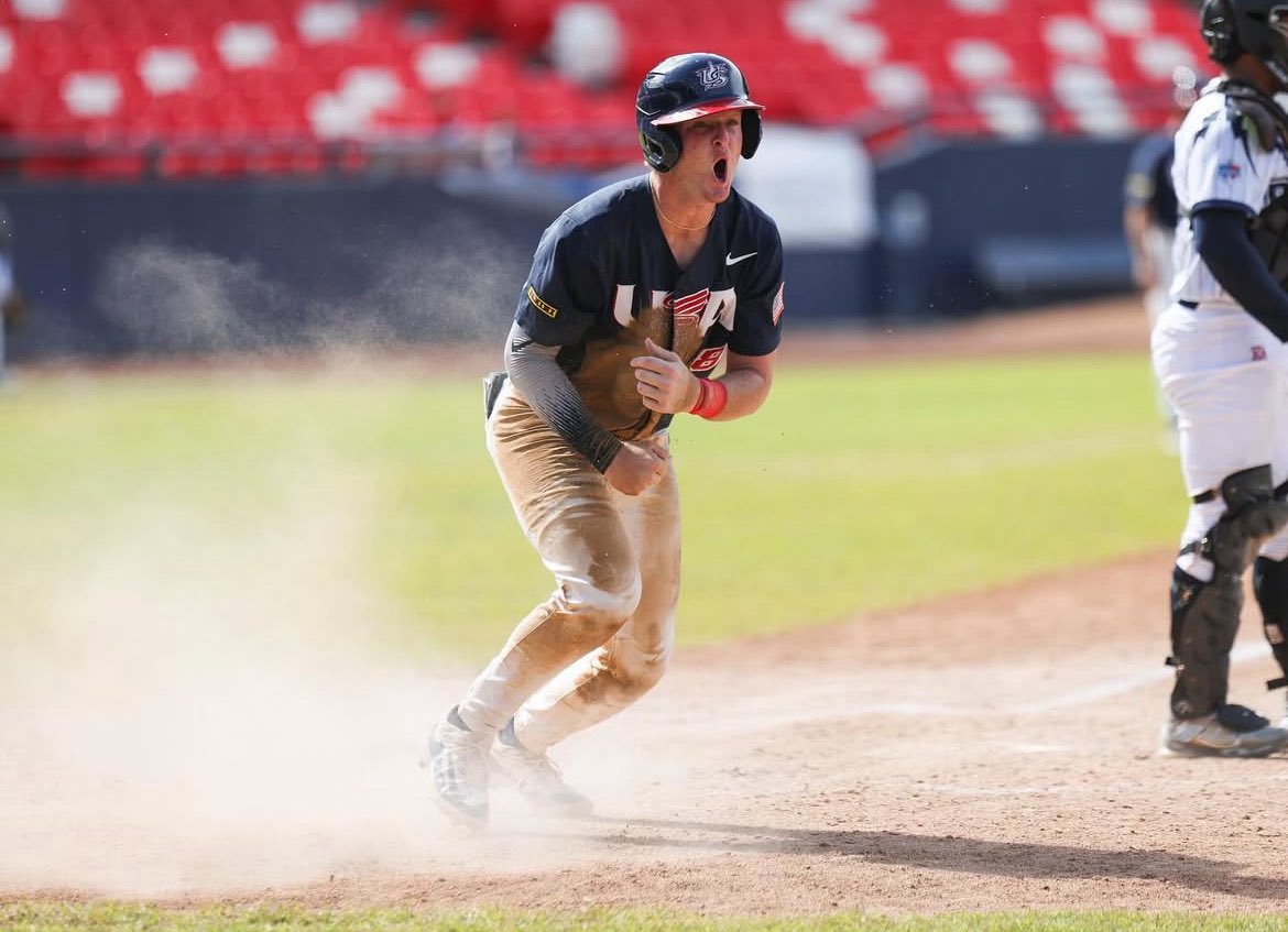 BREAKING: 2025 catcher Trent Grindlinger has committed to the #Vols 

He is heralded as one of the best catchers in the entire country ‼️‼️

He was previously committed to Mississippi State, but now pledges his talents to Tony Vitello and Tennessee