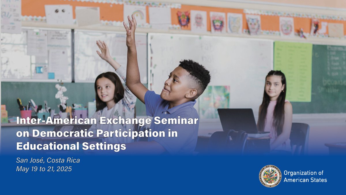 Did you know that democratic participation begins at school? Today we’re sharing policies and programs that strengthen active citizenship from the classroom📚