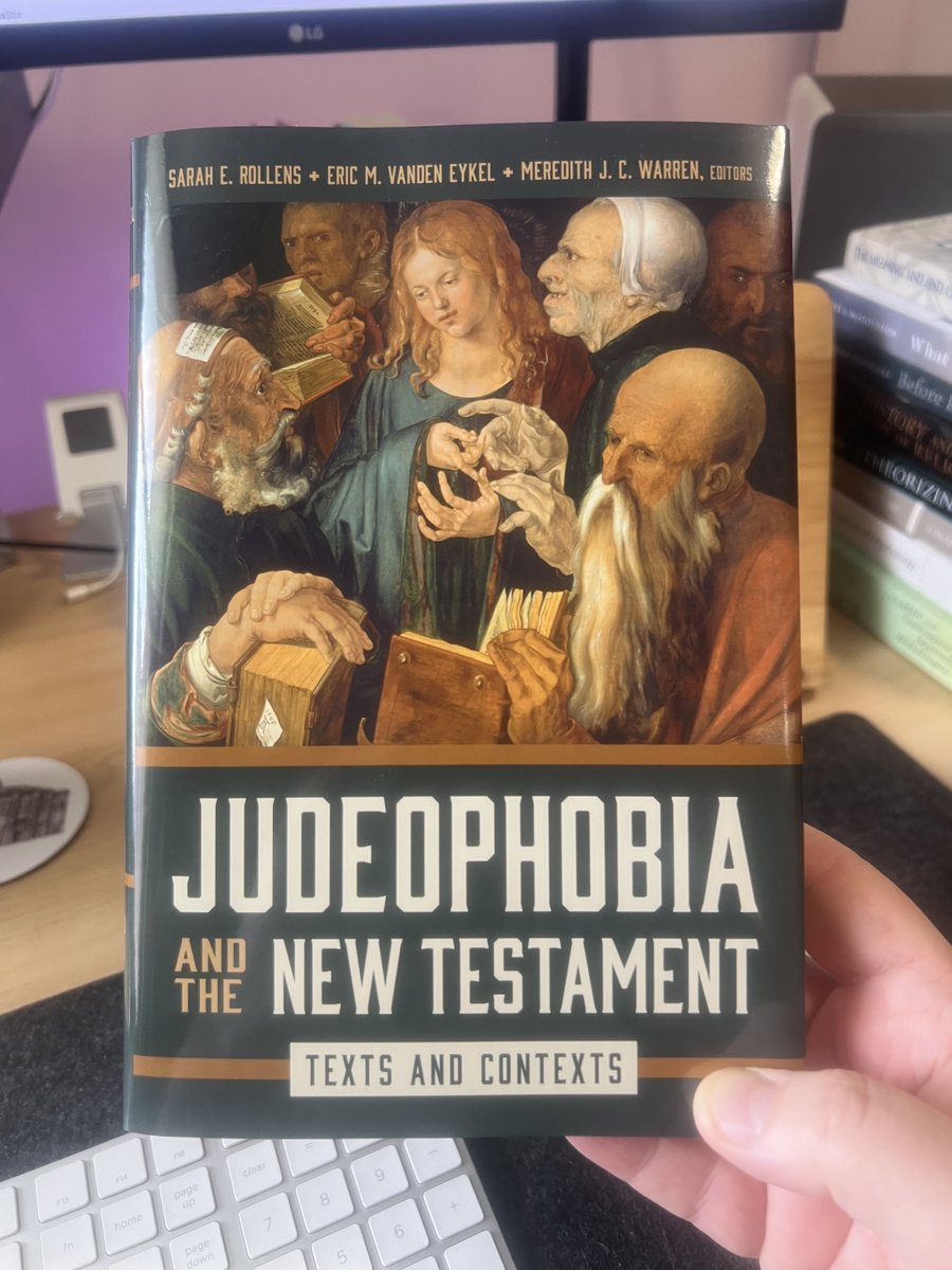 My preorder copy finally just arrived today. Here is a line from the introduction that perfectly captures why a book like this one is important in biblical studies: (1/3)