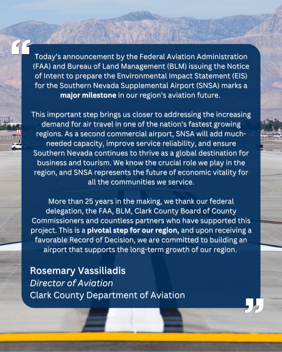 LASairport's tweet photo. ✈️Big news for Southern Nevada’s skies https://t.co/bYvkn3nJNX