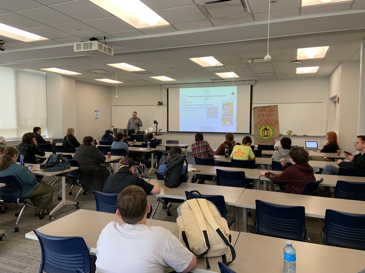 METALforAmerica's tweet image. METAL training specialist Ralph Workman joined 24 Scouting America scouts at Kent State for a hands-on metallurgy workshop! 🏅 Hosted by AFS &amp;amp; Lake Erie Council, the event ended with scouts earning the Metal Merit Badge! Learn more about the event: brnw.ch/21wSLTV