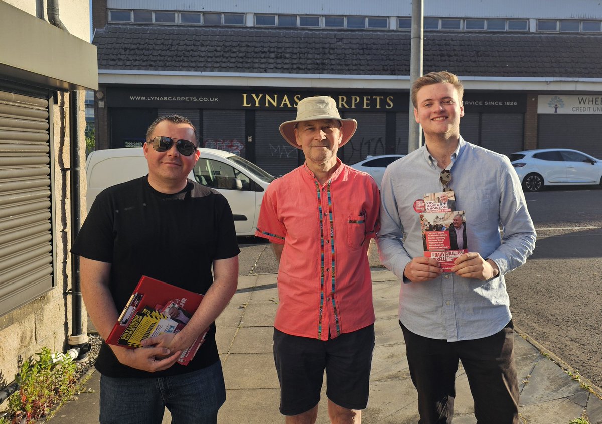 Joe Fagan (@joejfagan) on Twitter photo Another sunny evening on the campaign trail in Burnbank for the only local candidate in this by-election <a href="/DavyRussell4HLS/">Davy Russell for Hamilton, Larkhall and Stonehouse</a> Another sunny evening on the campaign trail in Burnbank for the only local candidate in this by-election <a href="/DavyRussell4HLS/">Davy Russell for Hamilton, Larkhall and Stonehouse</a>
