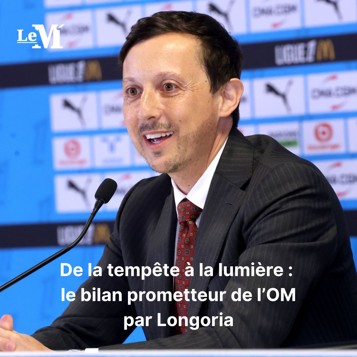 🔵⚪️⚽️ L'heure du bilan a sonné pour l'Olympique de Marseille. Une saison agitée avec une happy end qui laisse entrevoir de belles perspectives pour le Club marseillais présentées ce matin en conférence de presse par Pablo Longoria.
A lire dans Le Méridional