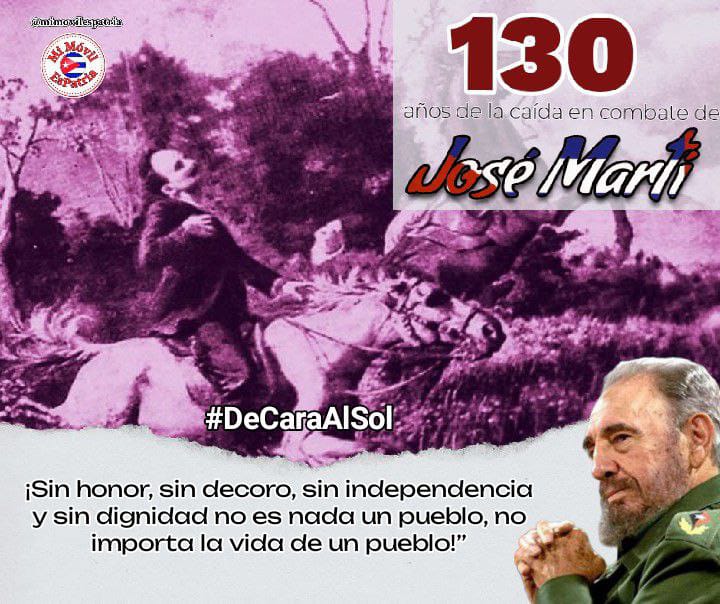 130 años de la caida en combate de nuestro heroe nacional.
#DeCaraAlSol