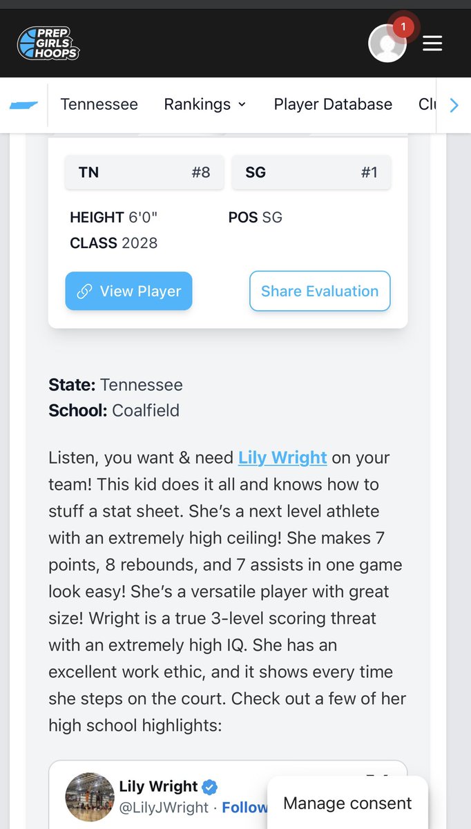 Lily Wright (@lilyjwright) on Twitter photo Appreciate the eval from the weekend! 🧡 <a href="/MeadeHoops/">Amanda Meade</a> <a href="/PrepGirlsHoops/">Prep Girls Hoops 🏀</a> <a href="/TNFlightEYBL/">Tennessee Flight EYBL</a> <a href="/CoachVez4/">Vez Smith</a> <a href="/WeWorkHoops/">Christian Simmons</a> <a href="/PGHTennessee/">Prep Girls Hoops Tennessee</a> <a href="/PGHVirginia/">Prep Girls Hoops Virginia</a> <a href="/tbwnextgen/">Brandon Tinnon</a> <a href="/BFishHoops/">Brandon Fisher</a> Appreciate the eval from the weekend! 🧡 <a href="/MeadeHoops/">Amanda Meade</a> <a href="/PrepGirlsHoops/">Prep Girls Hoops 🏀</a> <a href="/TNFlightEYBL/">Tennessee Flight EYBL</a> <a href="/CoachVez4/">Vez Smith</a> <a href="/WeWorkHoops/">Christian Simmons</a> <a href="/PGHTennessee/">Prep Girls Hoops Tennessee</a> <a href="/PGHVirginia/">Prep Girls Hoops Virginia</a> <a href="/tbwnextgen/">Brandon Tinnon</a> <a href="/BFishHoops/">Brandon Fisher</a>