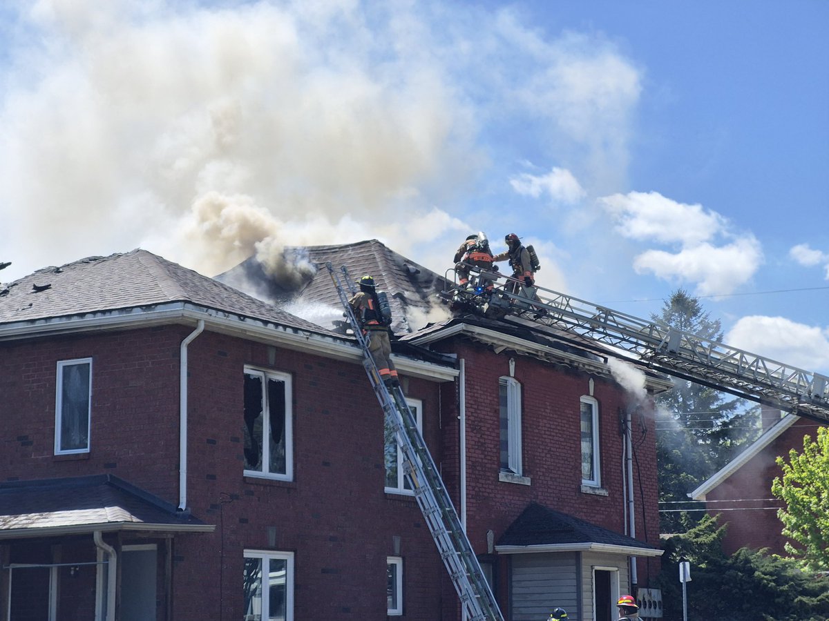 Box 43 is operating at a working fire in the north end.