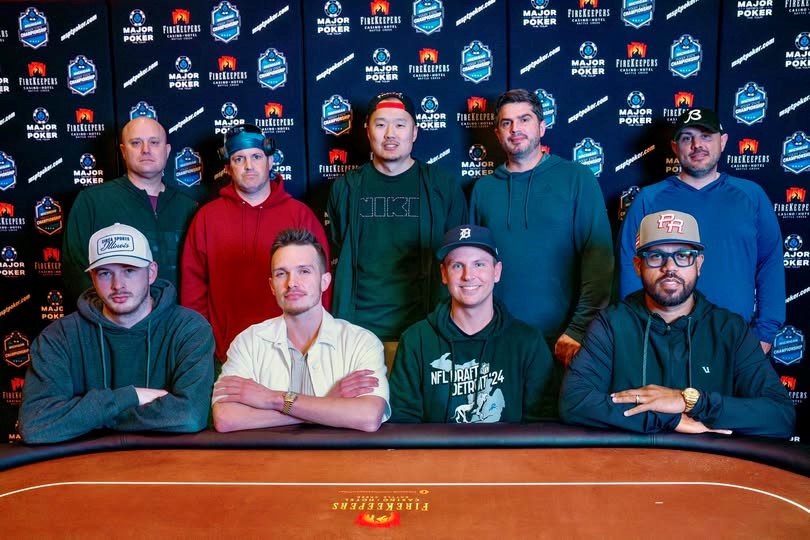 FireKeepers's tweet photo. History was made at FireKeepers! 🔥 A record 3,040 entries and a $2.95M prize pool in the MSPT Michigan State Championship! 🏆 Wisconsin’s Corey Wick battled back from the brink to win his first title and $397K! 💰 Poker’s biggest moments live here. #MSPT #FireKeepersPoker https://t.co/8CyFG55Psa