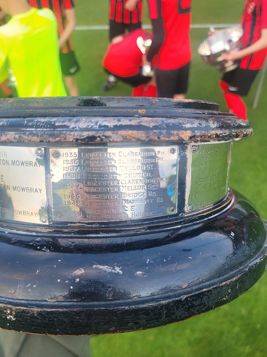 Well done to Kirby Muxloe Primary winners of the Rice Bowl first played for in 1935!