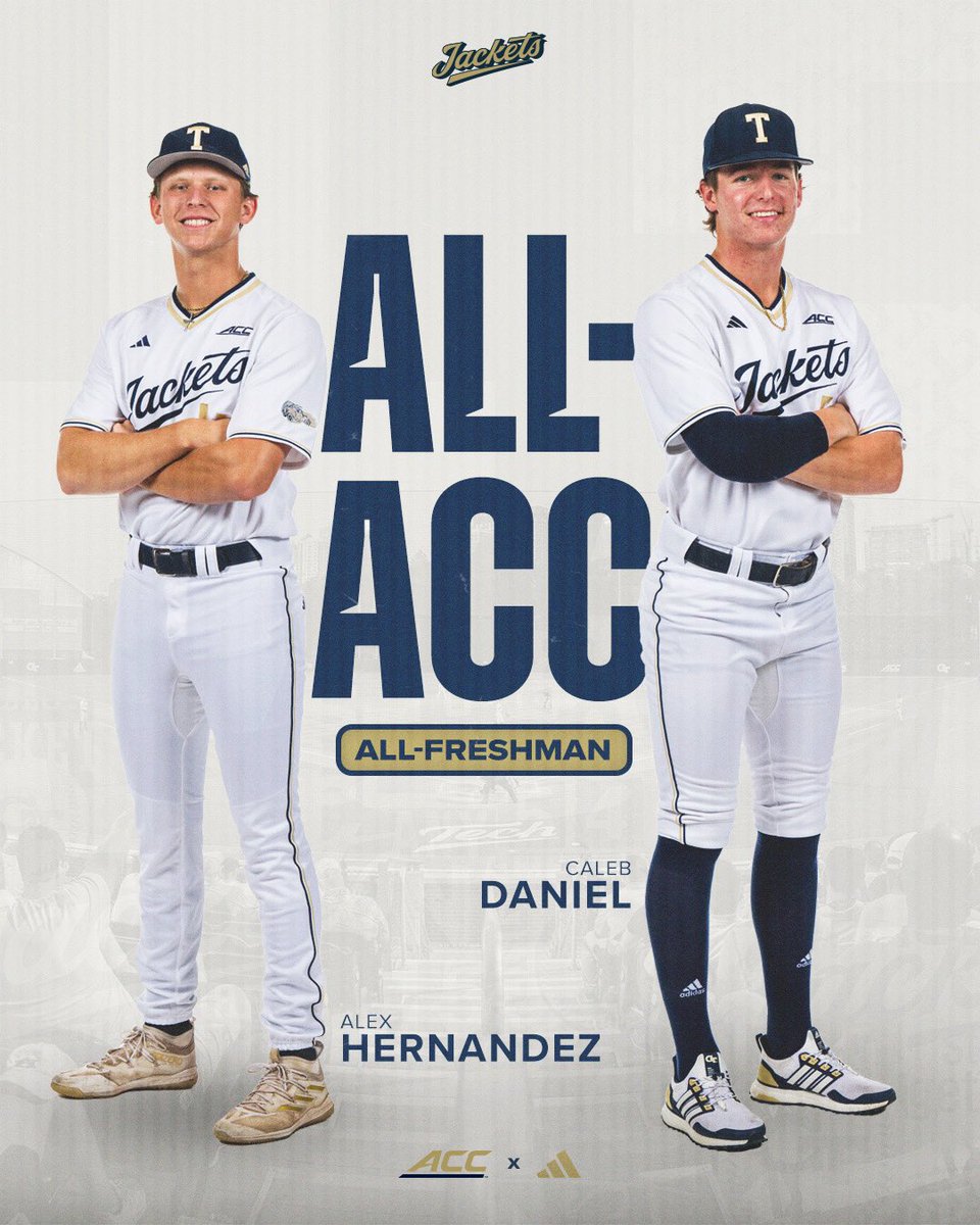 𝐀𝐥𝐥 𝐂𝐨𝐧𝐟𝐞𝐫𝐞𝐧𝐜𝐞

Congratulations to our 7️⃣ All-ACC award winners 🫡

#StingEm🐝 x #WreckHavoc