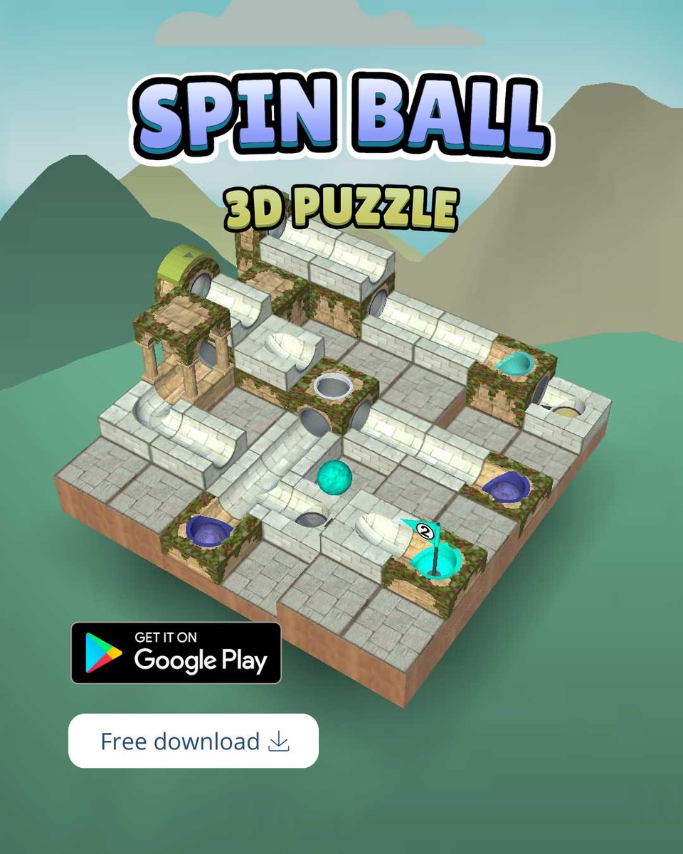 FlowWater's tweet image. 🔵🕹️Get dein Spielgesicht auf! Spin Ball 3D Puzzle ist süchtig machend, macht Spaß und ist kostenlos!

📲 Kostenloser Download im Play Store

@spinball3d 

#SpinBall #Spiele #KostenloserDownload #AndroidGames