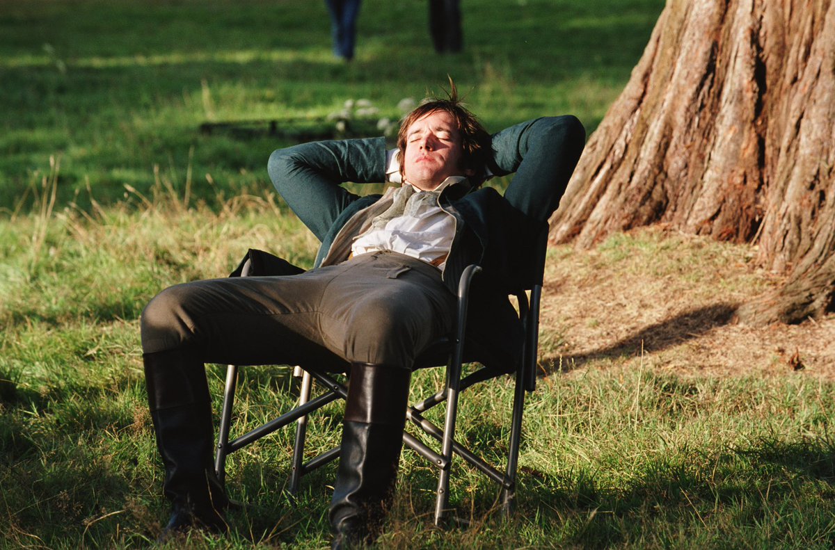folkausten's tweet image. behind the scenes of pride and prejudice
