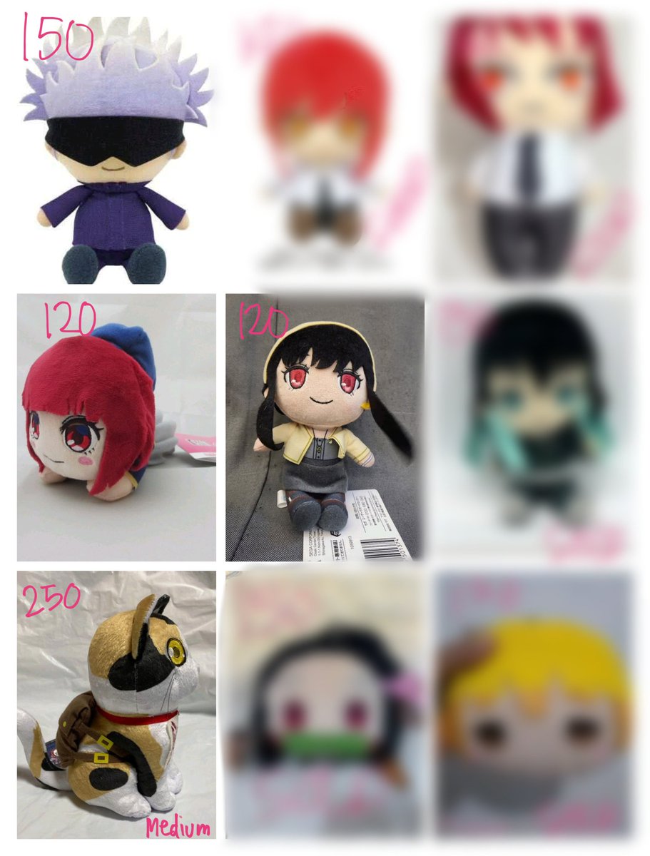 PrincessAlli6's tweet photo. WTS LFB
🩷Anime Plush charms🩷
prices nasa "ALT"

- onhand 
- prio payo full!! 
- mop: gcash
- mod: Direct j&amp;t (monday -tuesday)
- loc: antipolo city rizal

Tags: Anya , loid forger, yor forger, spy x family, love life, school idol project,  mochikororin, hug, taito, sega https://t.co/h5rwCqcKEJ