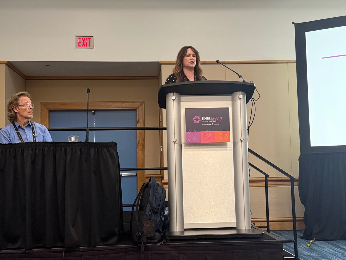 Day 1 of the Senior Living Executive Conference started w/ a bang! Attendees of the session by SingFit's Chief Clinical Officer, Andy Tubman, &amp; AJ Cipperly joined in singing Frank Sinatra’s "New York, New York", a reminder of how music moves &amp; connects us!🎵 <a href="/Argentum/">Argentum</a> #SingFit