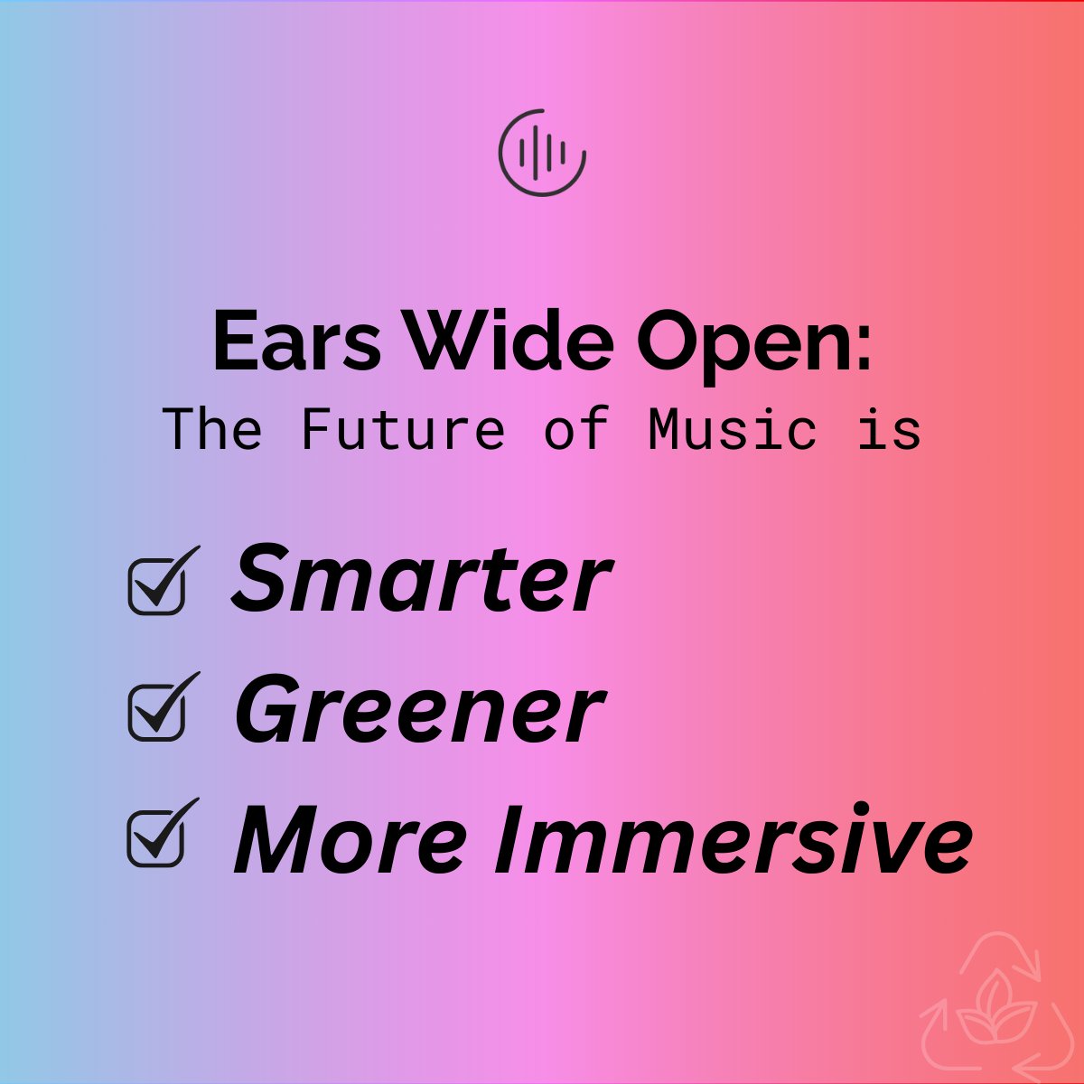 Music tech in 2025 is more than sound—it’s new ways to connect, create &amp; care. From immersive audio at home to AI tools that boost creativity, plus eco-friendly instruments &amp; VR concerts making music greener and more fun for everyone!

#FutureOfMusic #AIinMusic #EcoSound