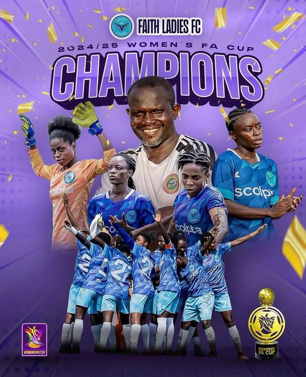 Congratulations to <a href="/FaithLadiesWFC/">Faith Ladies FC</a> 🏆 👏🏿