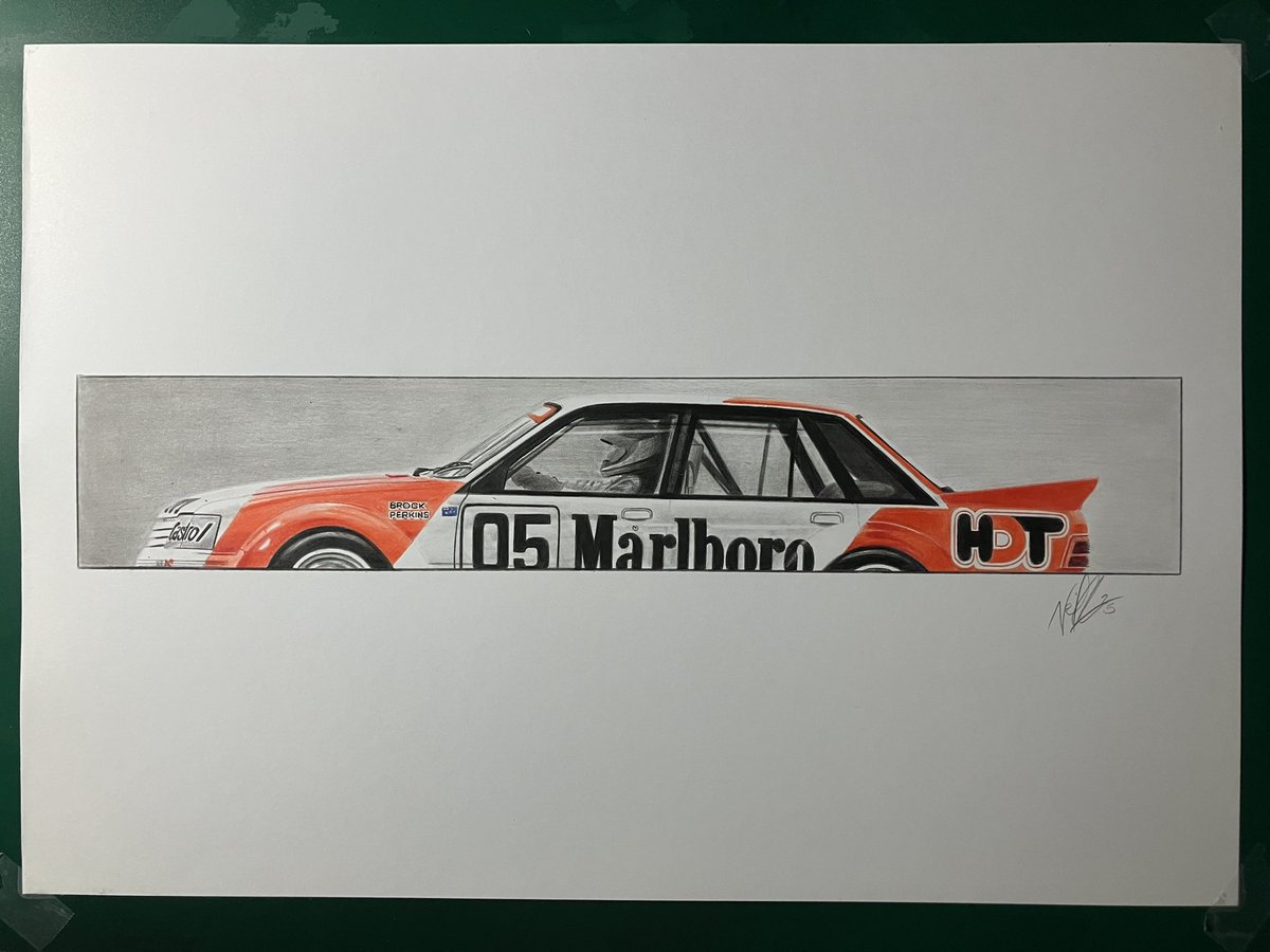 NGAutoArt's tweet photo. Hello! 

Here are four “From the Fence” drawings, which are currently sat in my drawer, longing for a wall to hang on. 

I’ll let these go for £100+p&amp;p each, as long as the buyer promises to put them on a wall. 😊

#F1 #MV1 #Schumacher #Rossi #Brock #MotoGP #V8SC  #RSLStudio https://t.co/yh93fQ03AB