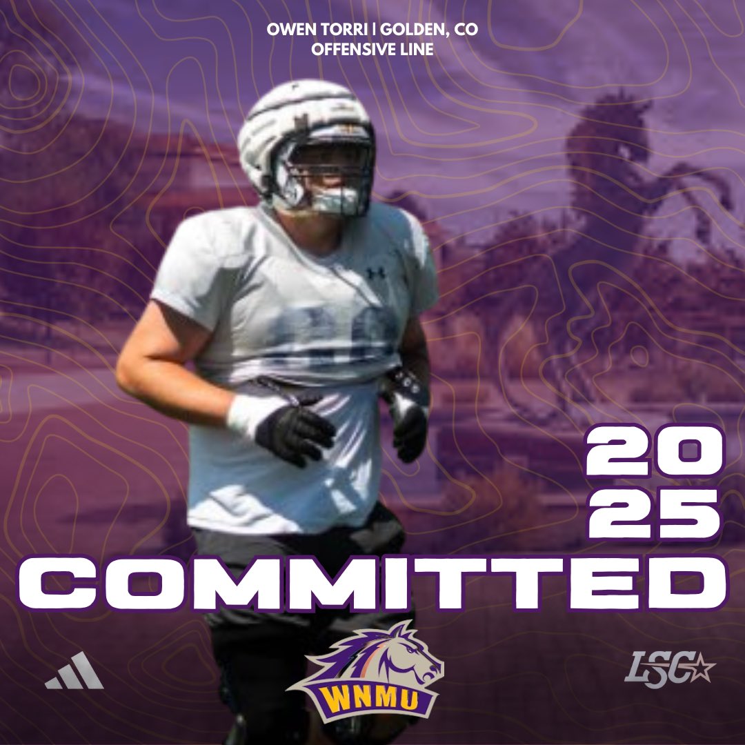 #AGTG I’m blessed to be announcing my commitment to <a href="/WNMUFootball/">WNMU Mustang Football</a> . Thank you <a href="/gavinlutman18/">Coach Gavin Lutman</a> and <a href="/coach_bhickman/">Billy Hickman</a> . Thank you God, time to get to work!