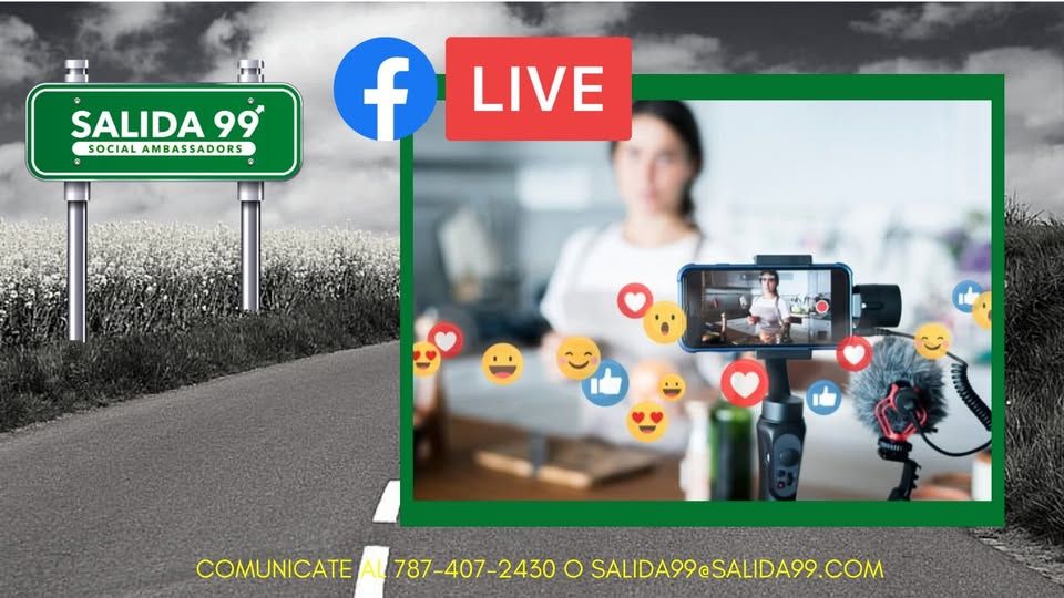 🎥 ¡Haz que tu próximo live sea inolvidable! 🚀

En Salida 99 no solo hacemos transmisiones en vivo… las transformamos. 💡

Con más de 3,500 lives producidos, dominamos cada detalle:
📸 Múltiples cámaras
🌐 Internet estable
🎨 Artes gráficas
🎶 Sonido profesional
📱 Integración