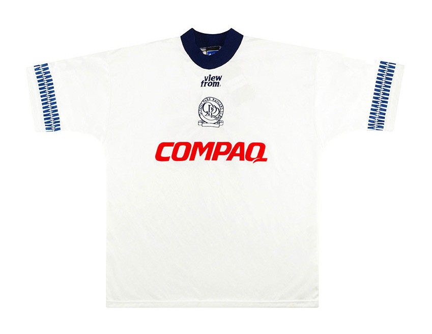 Anyone know where I can get the 95/96 third shirt size large or X-Large? Been trying for years and just missed out bidding on eBay 😭 #QPR