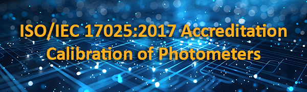 We are now ISO/IEC 17025 Accredited for Photometer Testing and Calibration Laboratories in the US and UK. 

We are the only photometer manufacturing company to hold both ISO/IEC 17025 Accreditation and ISO 9001 Certification. 

ow.ly/Ou3v50VVgO2